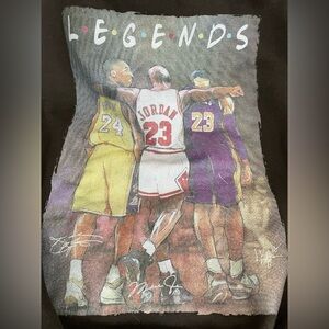 Men’s Hooded Sweatshirt Legend (Kobe, Jordan, LeBron) Size M